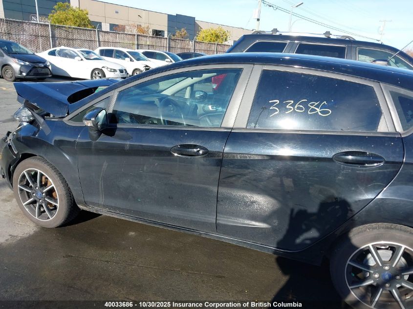 2016 Ford Fiesta Se VIN: 3FADP4EJ6GM151587 Lot: 40033686