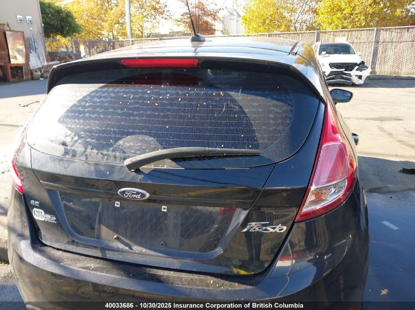 2016 Ford Fiesta Se VIN: 3FADP4EJ6GM151587 Lot: 40033686