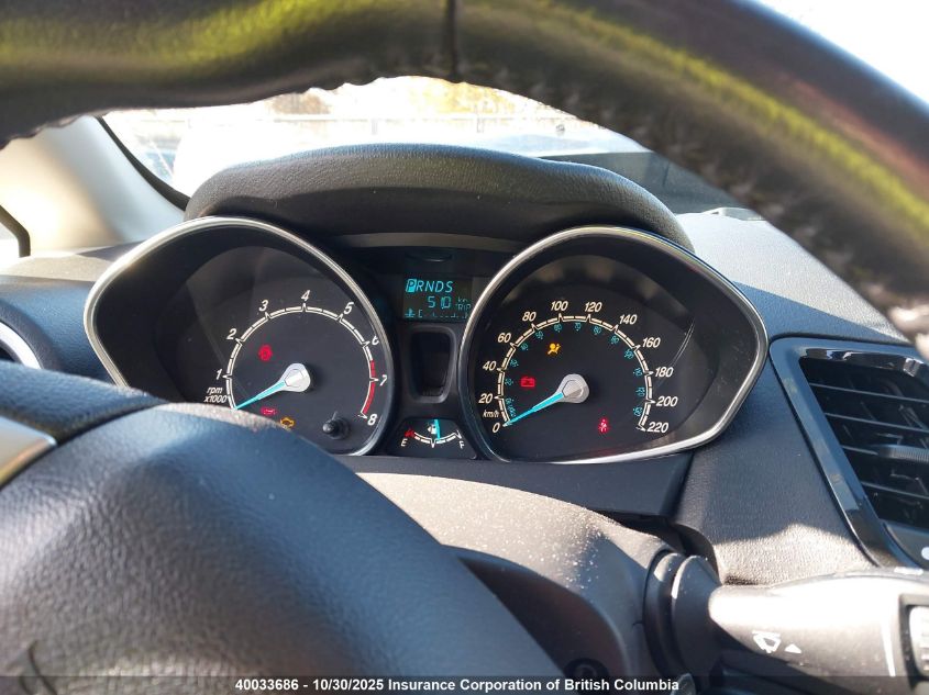 2016 Ford Fiesta Se VIN: 3FADP4EJ6GM151587 Lot: 40033686