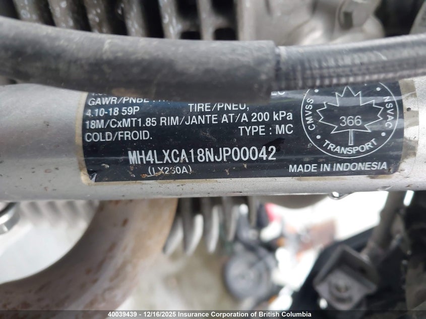 MH4LXCA18NJP00042 2022 KAWASAKI KLX photo no. 10