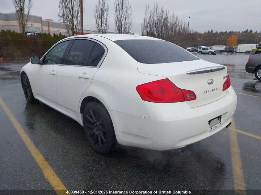 2009 Infiniti G37X VIN: JNKCV61F49M351583 Lot: 40039450