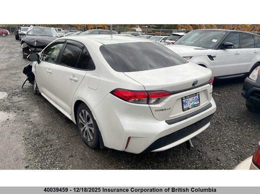 2022 Toyota Corolla VIN: JTDBAMDE2NJ040407 Lot: 40039459