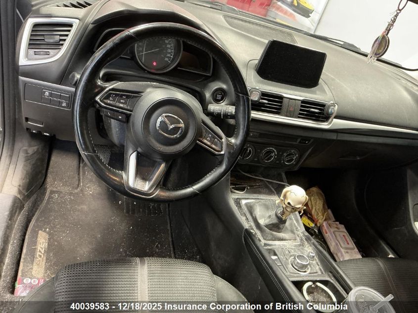 2017 Mazda 3 Touring VIN: JM1BN1L75H1125185 Lot: 40039583