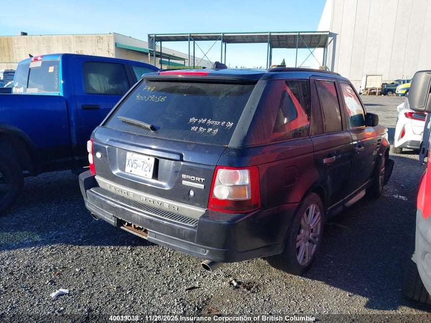 SALSH23477A984126 2007 LAND ROVER RANGE ROVER SPORT photo no. 4