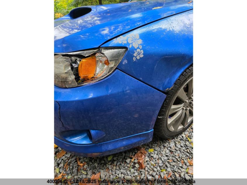 2010 Subaru Impreza Wrx Limited VIN: JF1GH7G6XAG824449 Lot: 40039642