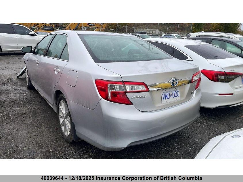 2014 Toyota Camry VIN: 4T1BD1FK0EU122512 Lot: 40039644