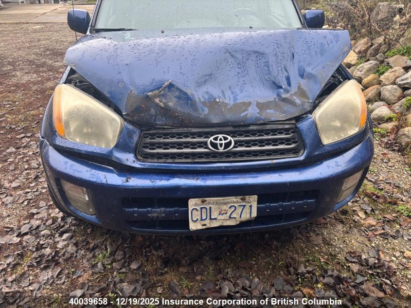 2001 Toyota Rav4 VIN: JTEHH20V516002758 Lot: 40039658