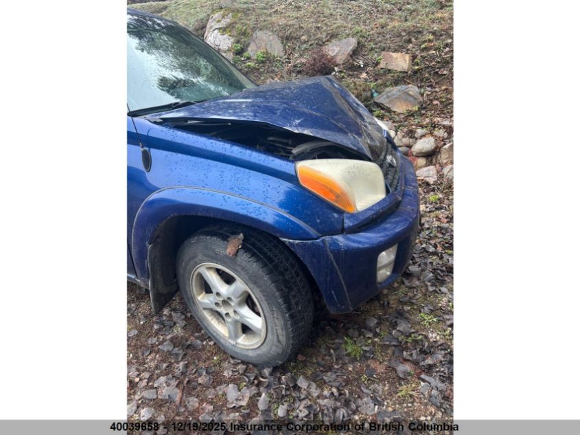 2001 Toyota Rav4 VIN: JTEHH20V516002758 Lot: 40039658