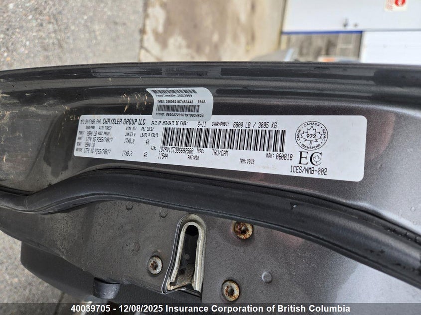 1D7RV1CT3BS692580 2011 DODGE RAM photo no. 16