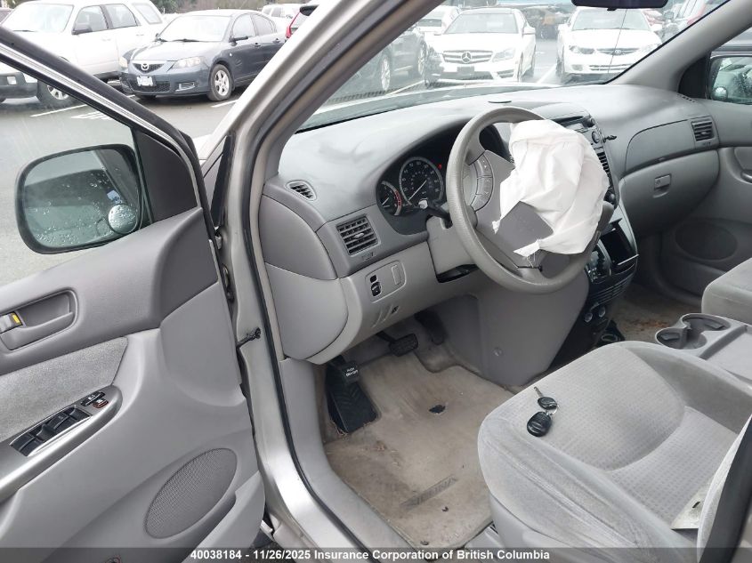 2008 Toyota Sienna Ce VIN: 5TDZK29C98S112329 Lot: 40038184