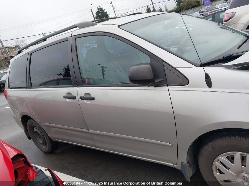 2008 Toyota Sienna Ce VIN: 5TDZK29C98S112329 Lot: 40038184