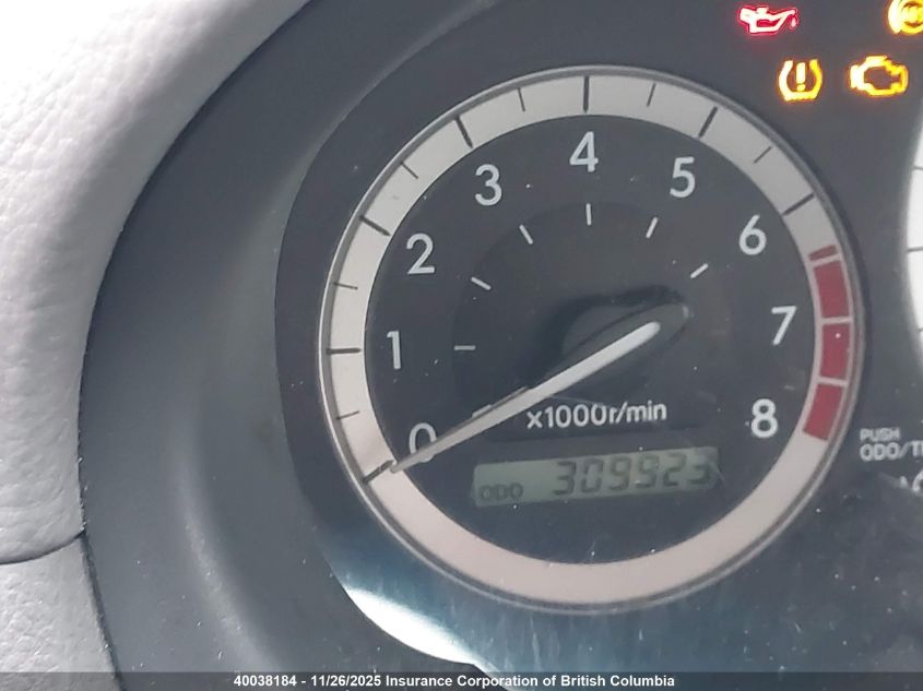 2008 Toyota Sienna Ce VIN: 5TDZK29C98S112329 Lot: 40038184