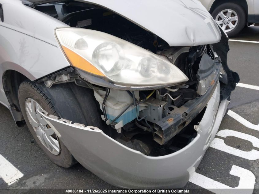 2008 Toyota Sienna Ce VIN: 5TDZK29C98S112329 Lot: 40038184