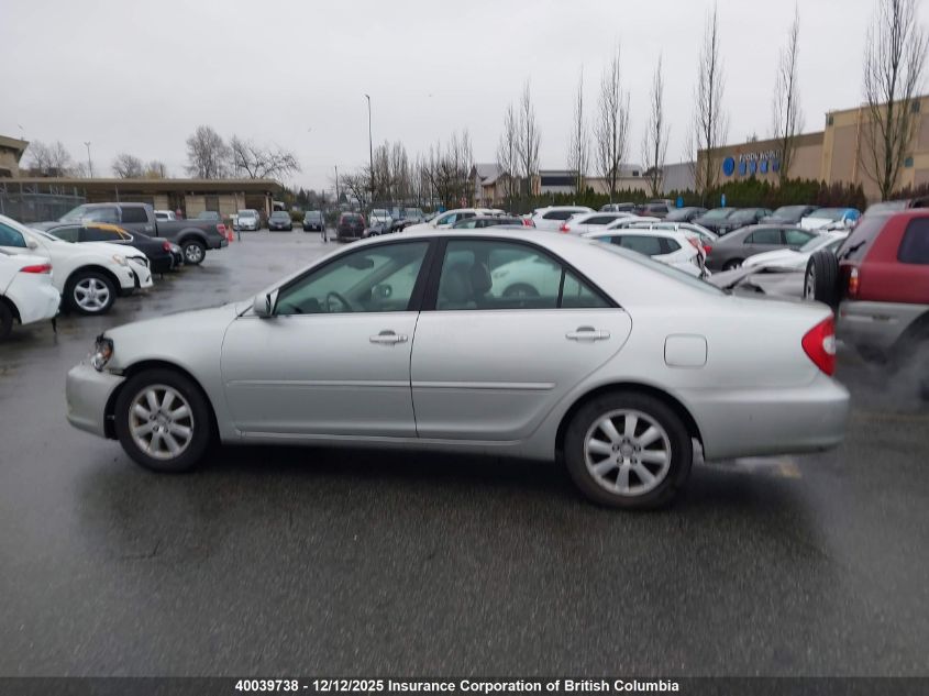 2002 Toyota Camry VIN: JTDBF30K420020250 Lot: 40039738