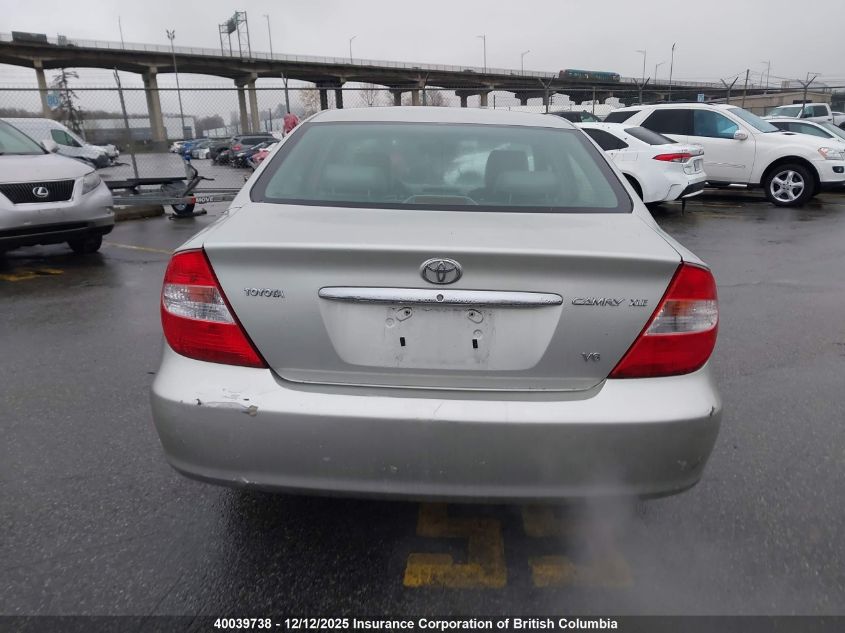 2002 Toyota Camry VIN: JTDBF30K420020250 Lot: 40039738