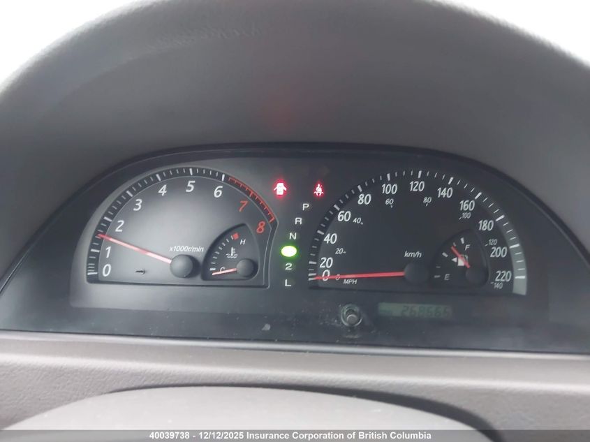 2002 Toyota Camry VIN: JTDBF30K420020250 Lot: 40039738