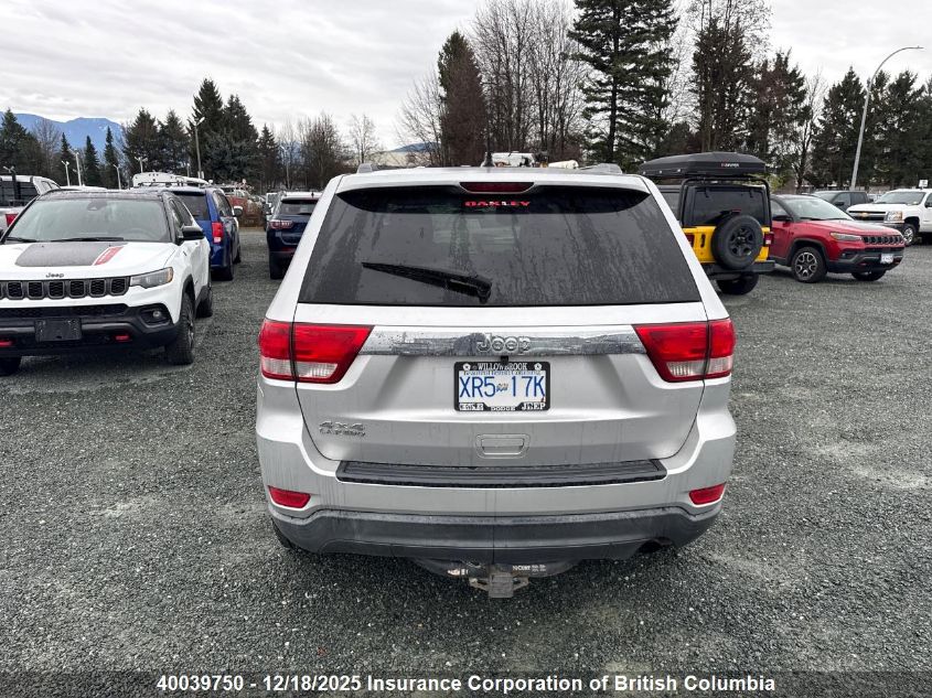 2011 Jeep Grand Cherokee Laredo VIN: 1J4RR4GG8BC533085 Lot: 40039750