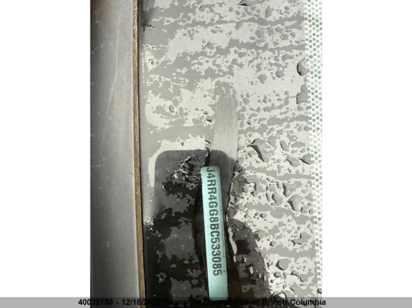 2011 Jeep Grand Cherokee Laredo VIN: 1J4RR4GG8BC533085 Lot: 40039750