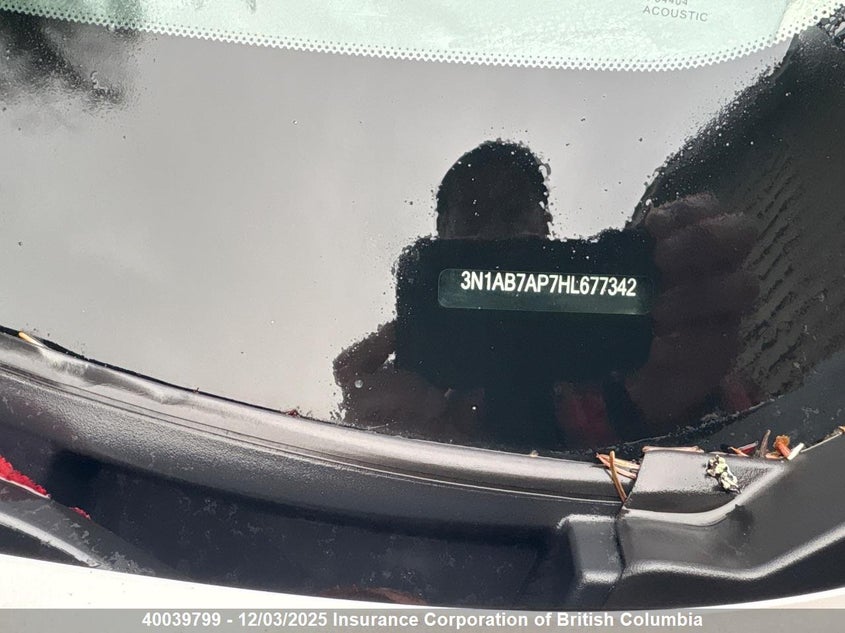 3N1AB7AP7HL677342 2017 NISSAN SENTRA photo no. 5