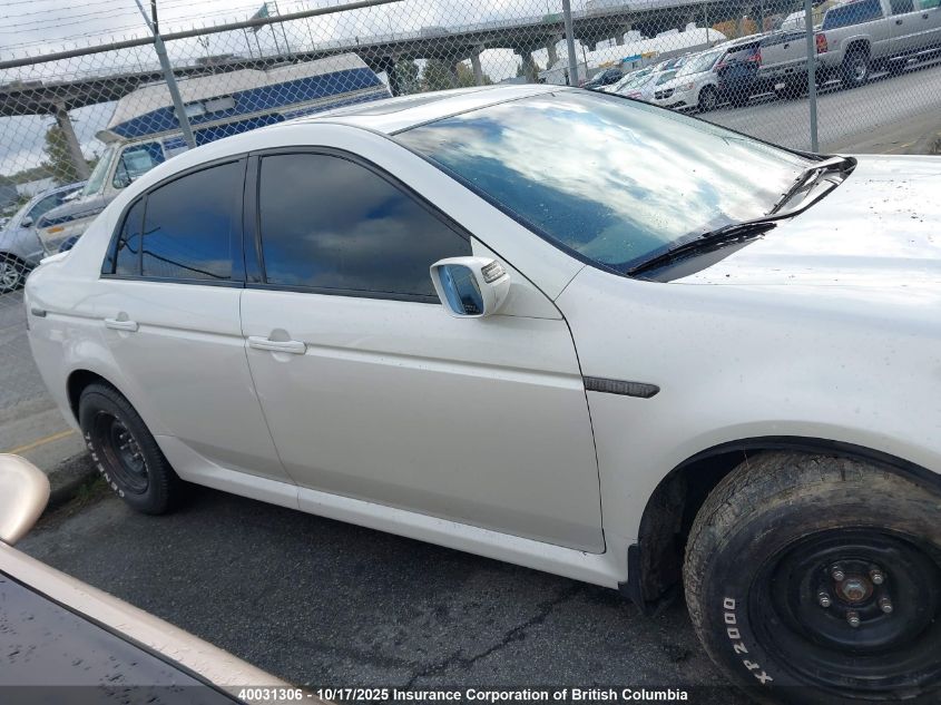 2007 Acura Tl Type S VIN: 19UUA76547A800672 Lot: 40031306