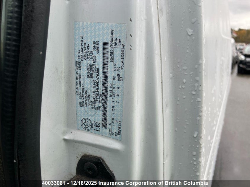 1FTNE24L96DA76289 2006 FORD ECONOLINE photo no. 3