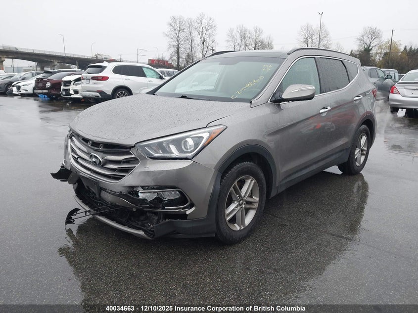 5NMZUDLB1HH049137 2017 HYUNDAI SANTA FE photo no. 2