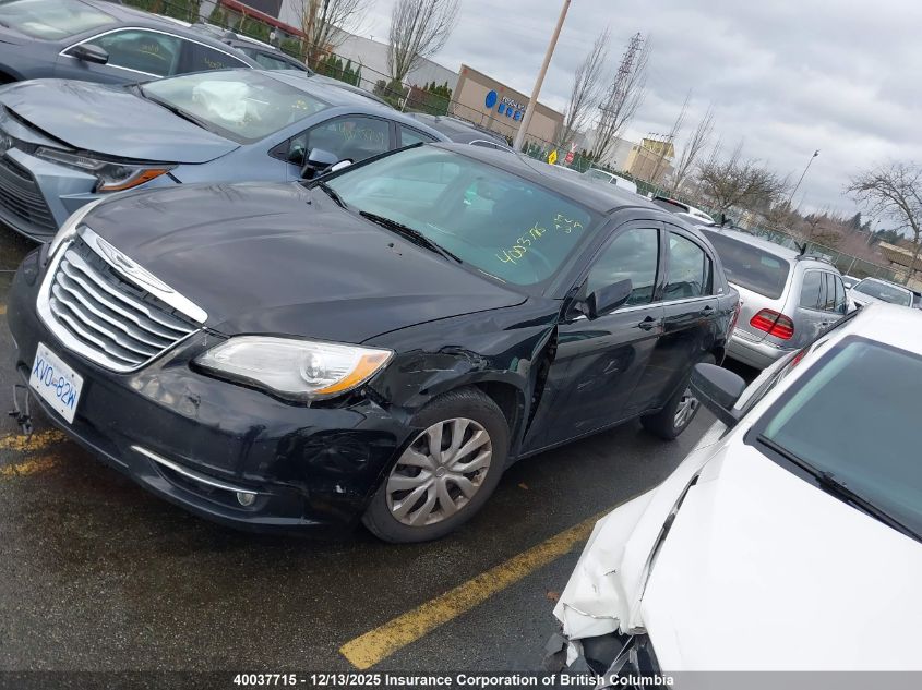 2013 Chrysler 200 Lx VIN: 1C3CCBAB6DN668253 Lot: 40037715