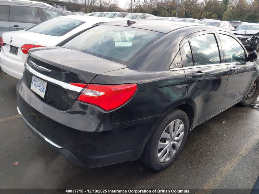 2013 Chrysler 200 Lx VIN: 1C3CCBAB6DN668253 Lot: 40037715