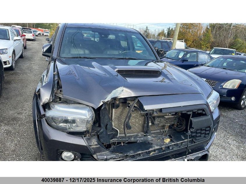 2018 Toyota Tacoma Dbl Cab/Sr5/Trd Sport/Or VIN: 5TFDZ5BN7JX029789 Lot: 40039887