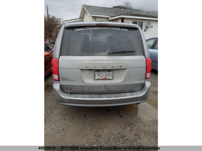 2017 Dodge Grand Caravan Se VIN: 2C4RDGBG2HR869697 Lot: 40039919