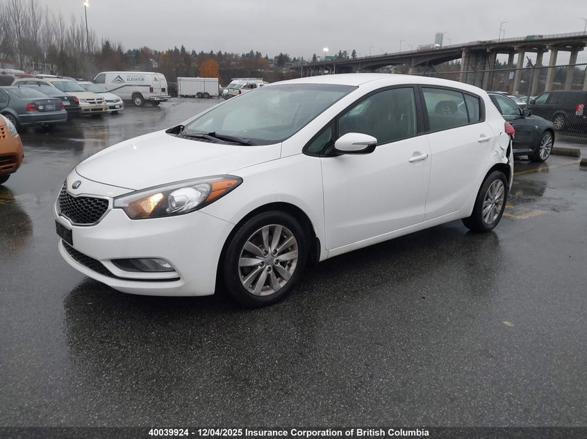 KNAFK5A82E5207843 2014 KIA FORTE photo no. 2
