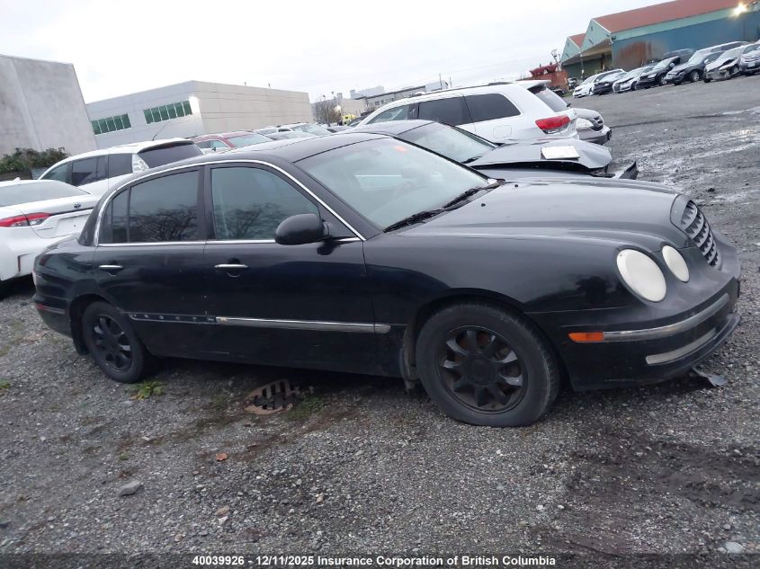 KNALD124945032989 2004 KIA AMANTI photo no. 13