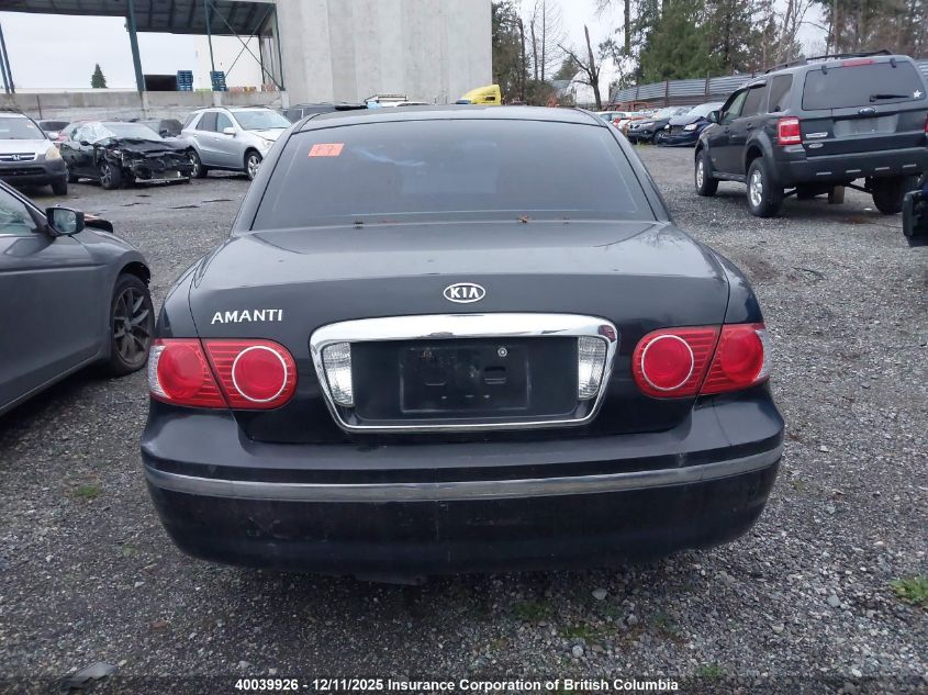 KNALD124945032989 2004 KIA AMANTI photo no. 16