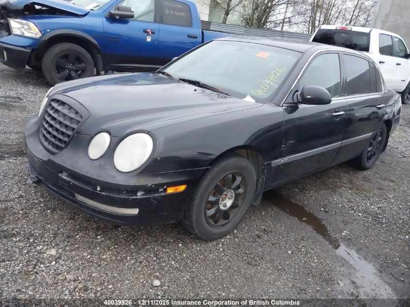 KNALD124945032989 2004 KIA AMANTI photo no. 2