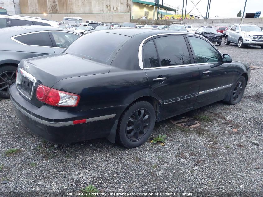 KNALD124945032989 2004 KIA AMANTI photo no. 4