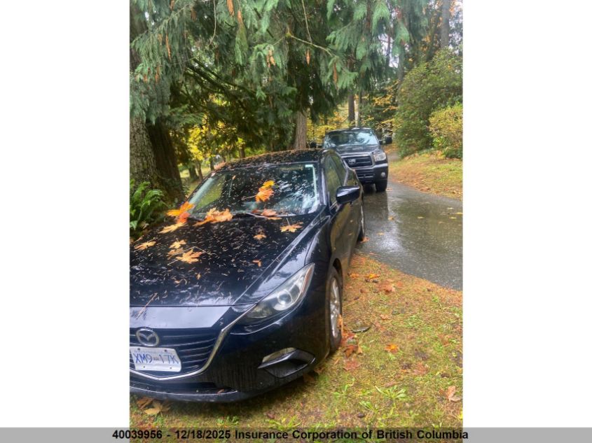 2014 Mazda 3 Touring VIN: JM1BM1L76E1183465 Lot: 40039956