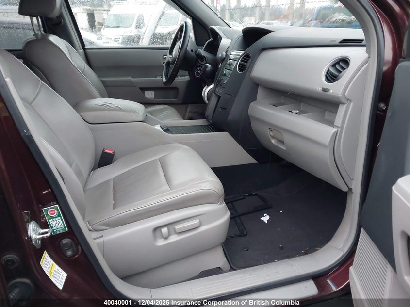 5FNYF48639B504963 2009 HONDA PILOT photo no. 5