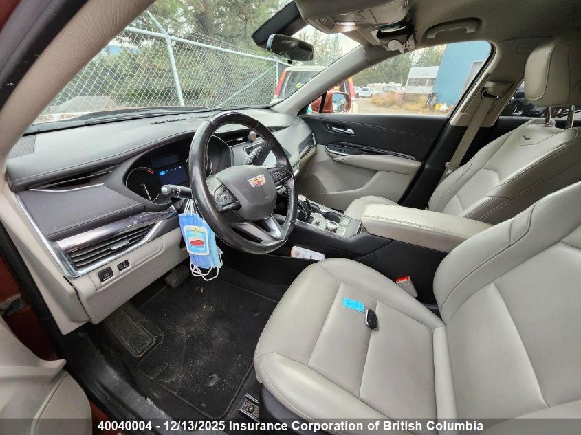 2019 Cadillac Xt4 VIN: 1GYFZBR4XKF153934 Lot: 40040004