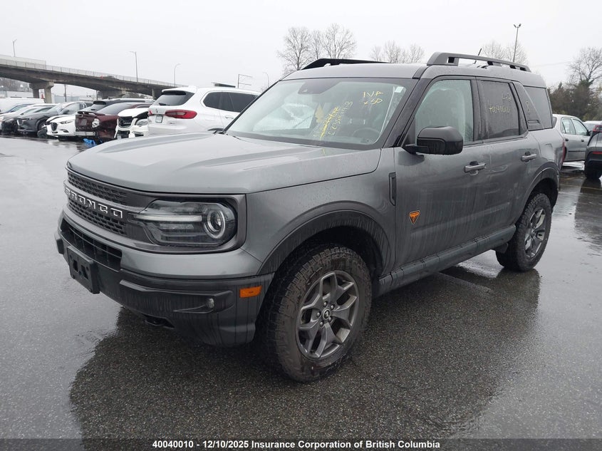 3FMCR9D98NRD51791 2022 FORD BRONCO SPORT photo no. 2