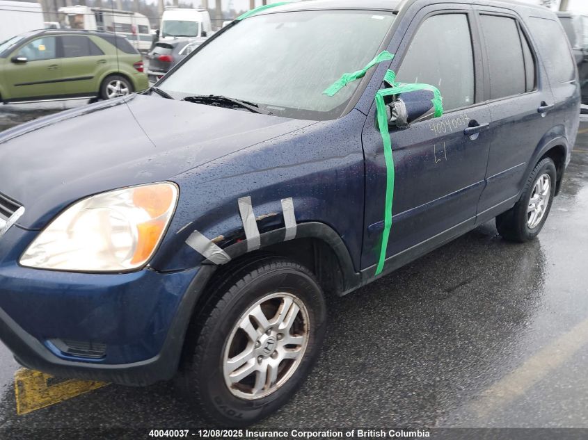 2003 Honda Cr-V VIN: JHLRD789X3C805744 Lot: 40040037