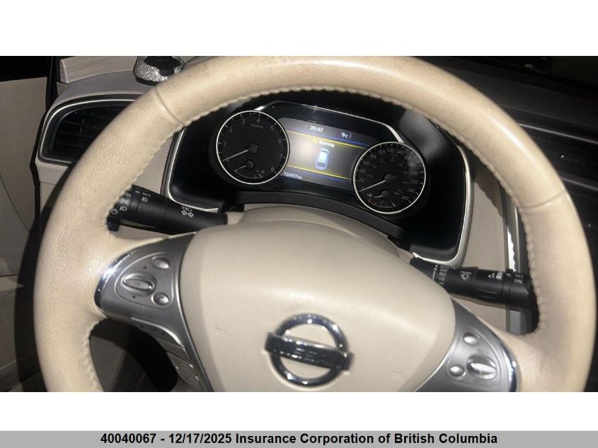 2016 Nissan Murano S/Sl/Sv/Platinum VIN: 5N1AZ2MH4GN155696 Lot: 40040067