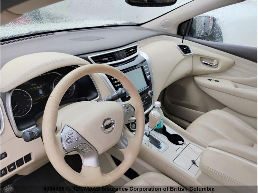 2016 Nissan Murano S/Sl/Sv/Platinum VIN: 5N1AZ2MH4GN155696 Lot: 40040067