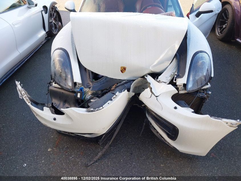 2016 Porsche Cayman S/Gts VIN: WP0AB2A87GK185614 Lot: 40038895