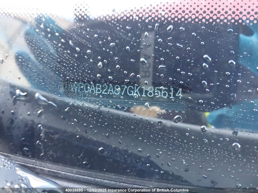 2016 Porsche Cayman S/Gts VIN: WP0AB2A87GK185614 Lot: 40038895