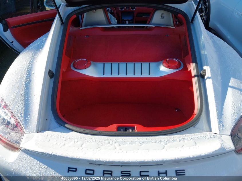 2016 Porsche Cayman S/Gts VIN: WP0AB2A87GK185614 Lot: 40038895