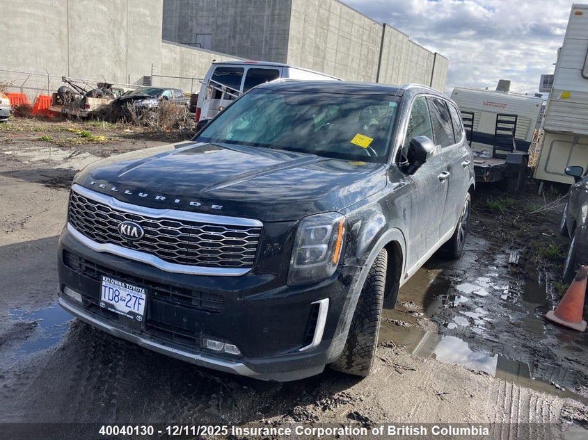 5XYP5DHC8LG072438 2020 KIA TELLURIDE photo no. 2