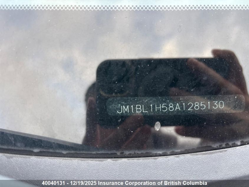 2010 Mazda 3 S VIN: JM1BL1H58A1285130 Lot: 40040131