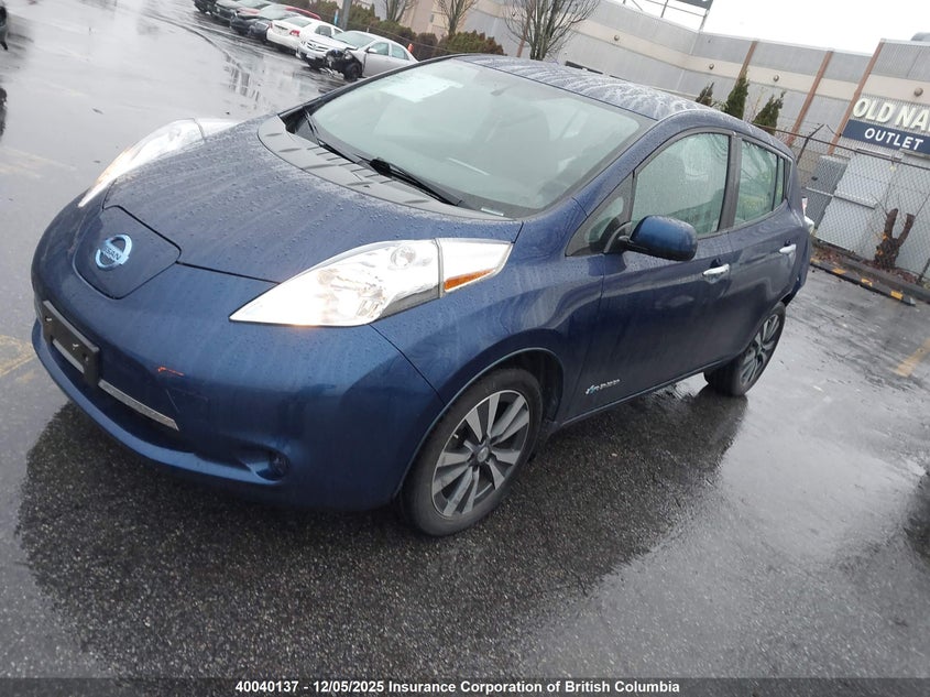 1N4BZ0CP1GC302760 2016 NISSAN LEAF photo no. 2