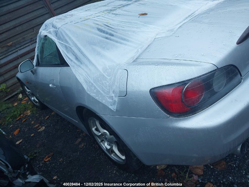 2002 Honda S2000 VIN: JHMAP11442T800288 Lot: 40039484