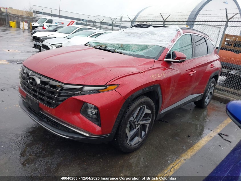 KM8JCCA18NU019816 2022 HYUNDAI TUCSON photo no. 2